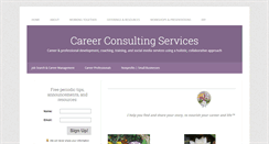 Desktop Screenshot of careerconsultmd.com