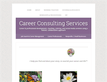 Tablet Screenshot of careerconsultmd.com